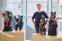 Inauguration OeuvreArt 001 VLavoie