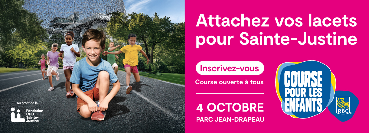 Bandeau Course pour les enfants RBC