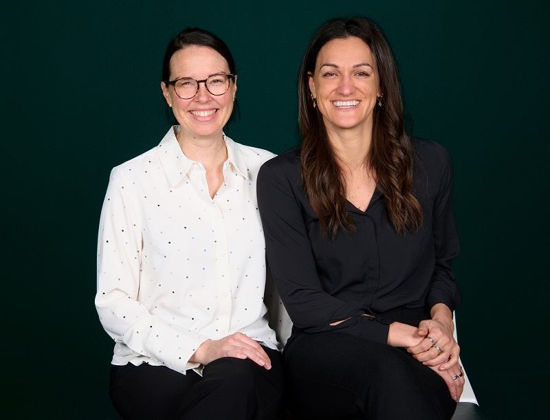 Audrey Larone Juneau et Audrey Charpentier-Demers, responsables du projet de formation en Soins du développement