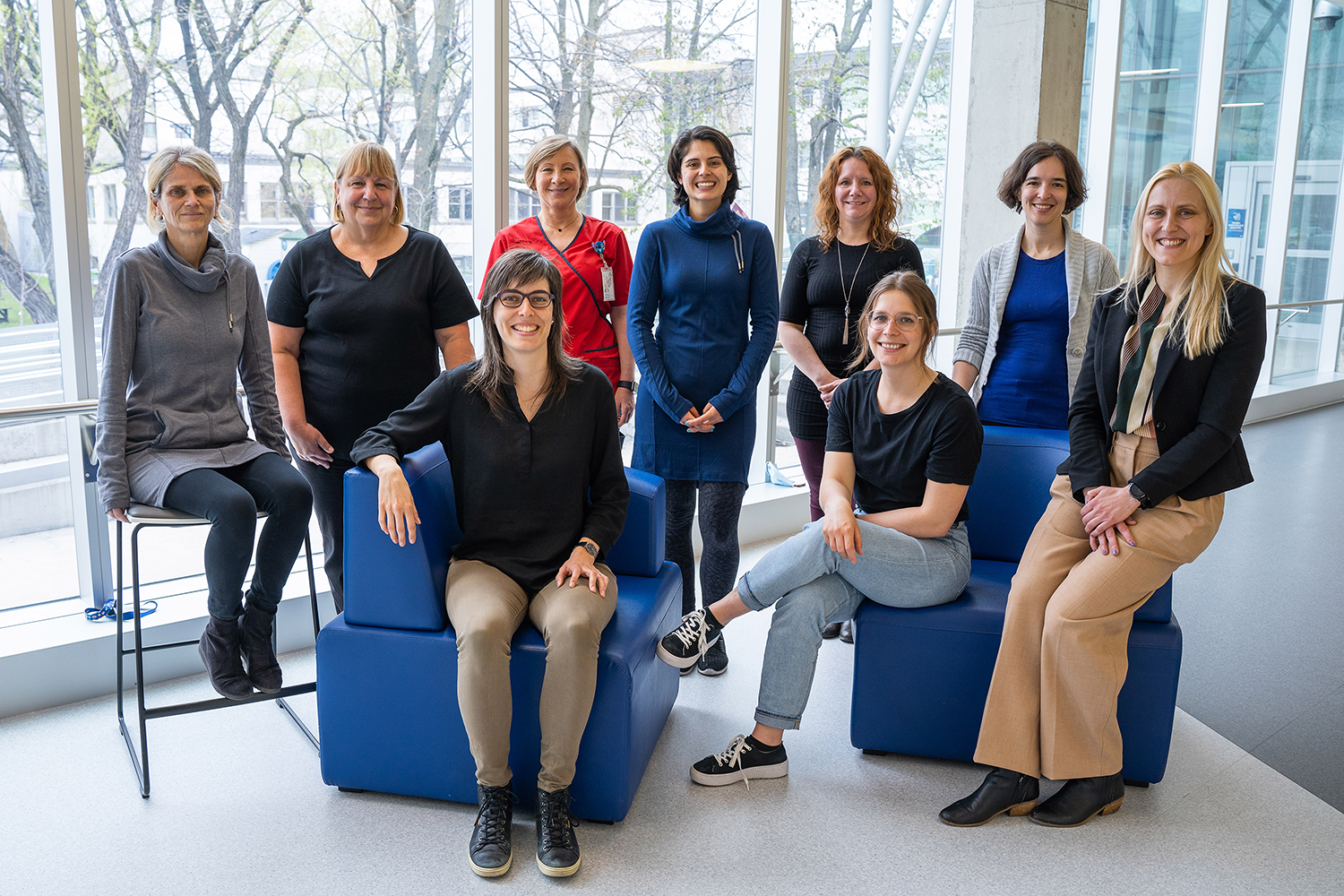 Photo de groupe : Prise en charge interdisciplinaire post-Zolgensma 