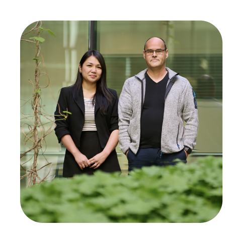 Éric Thibeault et Sylvie Tran