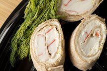 Tourbillon à la goberge, citron et aneth 