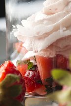 Verrine de mousse aux crevettes